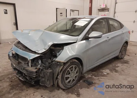 2014 Hyundai Accent Gls z USA, uszkodzony, nr VIN KMHCT4AEXEU688297